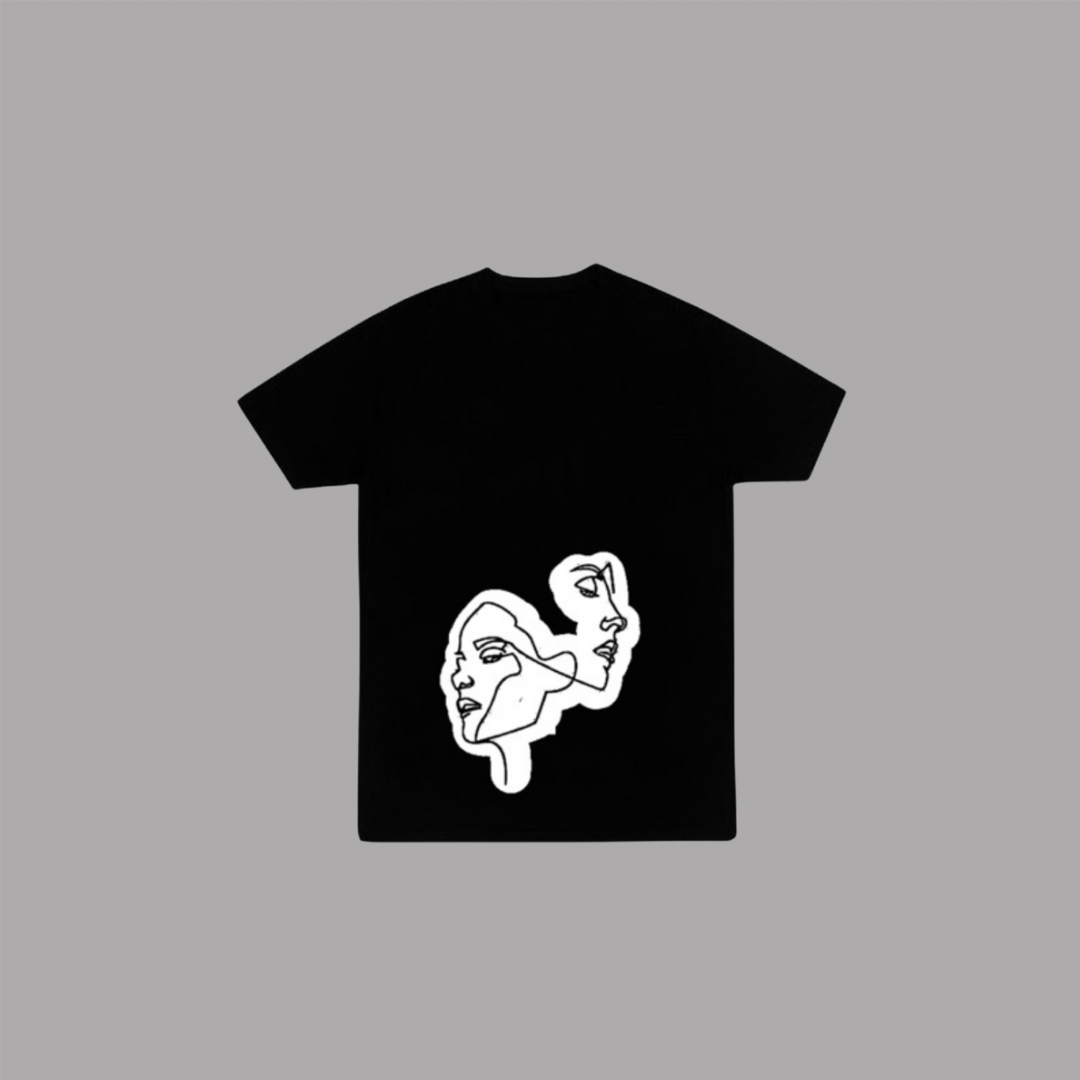 DEQUOTED "C1:PT1" Oversized Heavyweight T-Shirt